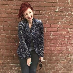 🧥💎 Carolina Belle Velvet Blazer Jacket